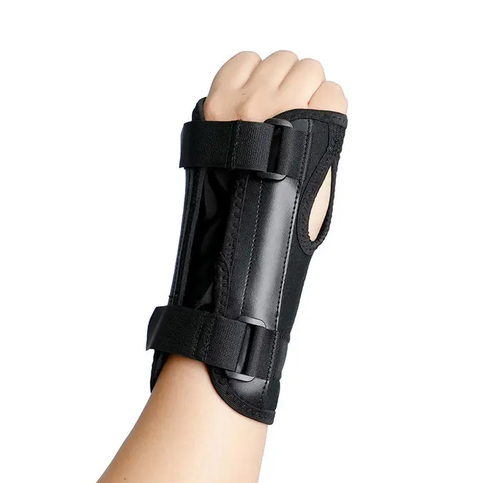 Medical Wrist Brace Adjustable Metal Splint Fracture Support Wrist