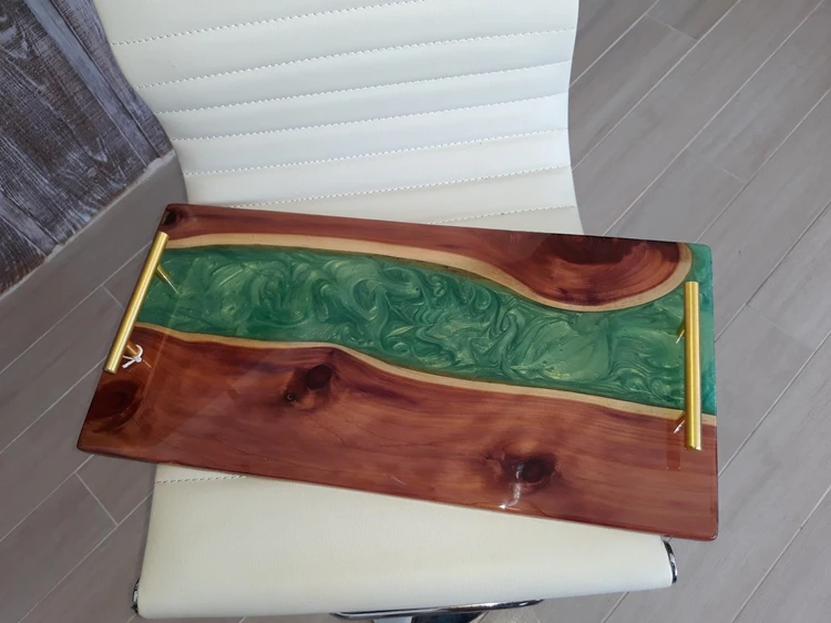 24" Epoxy Resin Casting Charcuterie Board Mold Hdpe Reusable Form Tray