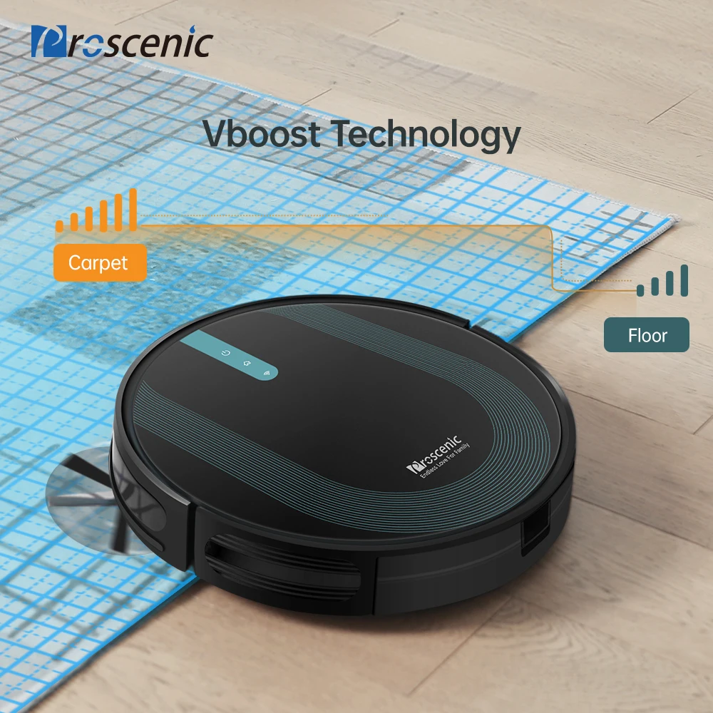 Proscenic 850t Robotic Vacuum Cleaner: OEM ODM, Ideal for Pet Hair and  Hardwood Floors