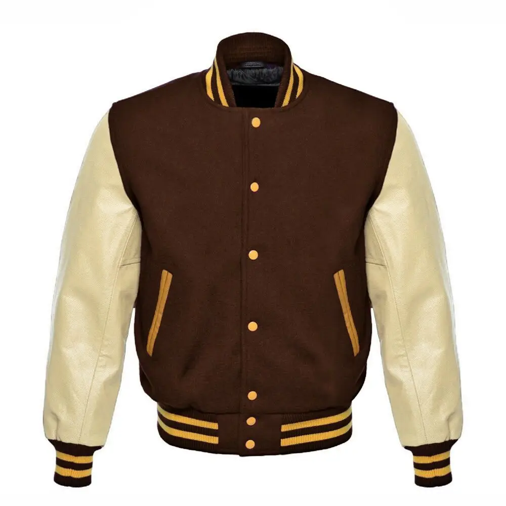 cream letterman jacket