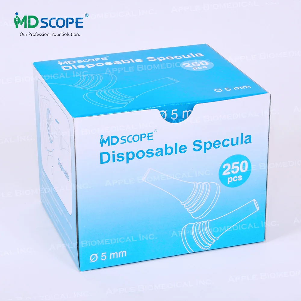 
 Тайваньская одноразовая зеркало для отоскопа видео в упаковке 250 штук полипропилен  