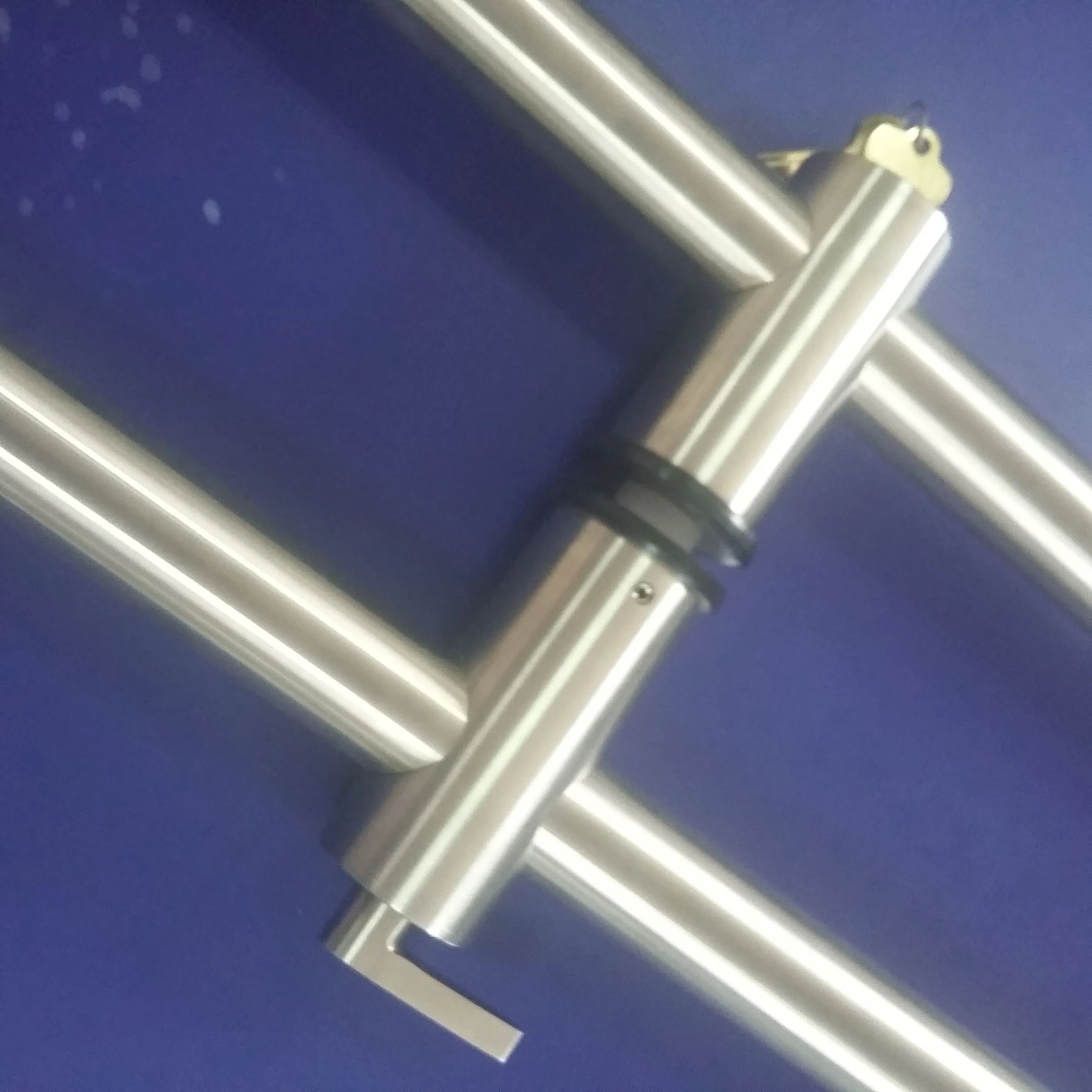 Stainless Steel Push Pull Door Handle ADA Locking Ladder Pulls