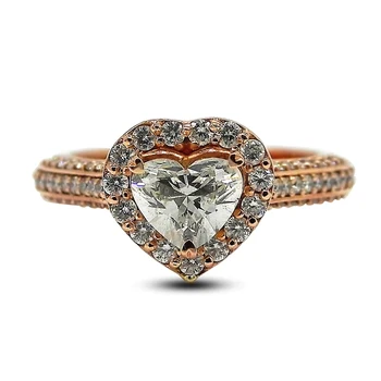 Real Diamond Engagement Ring for Women's latest Collection new Collection Design for ladies Engagement Diamond Ring by Djewels