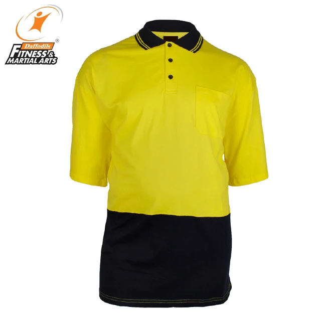 safety yellow dri fit shirts