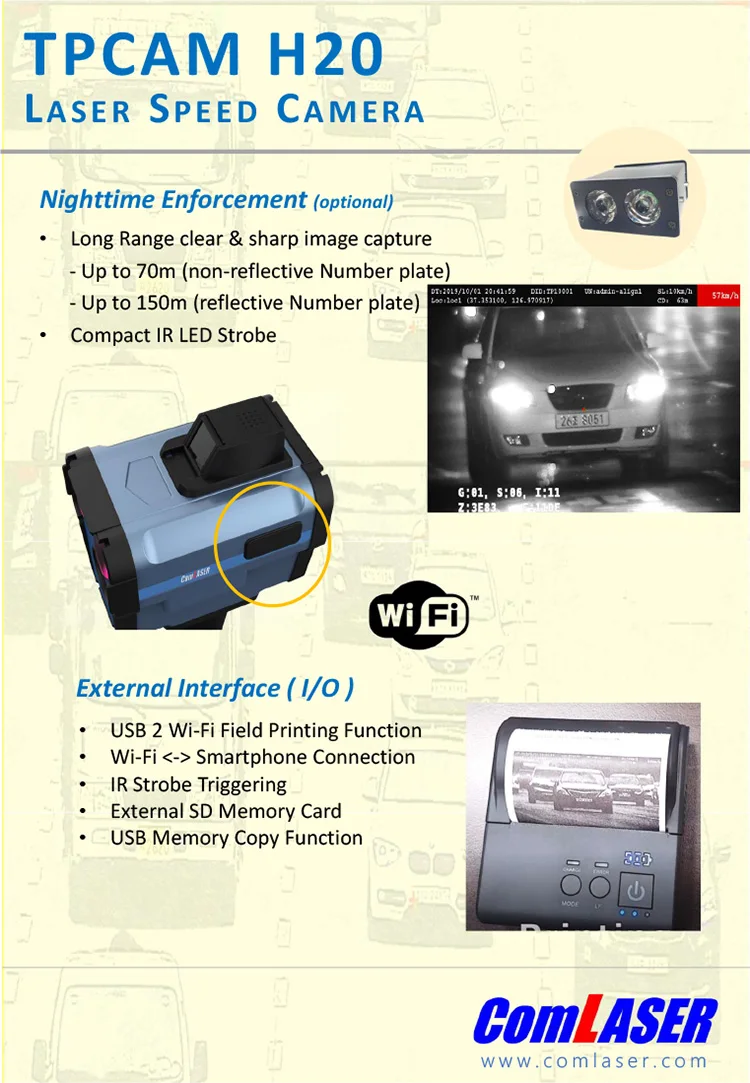 High Quality Speed Measuring Instruments Lidar Camera For Both Hand