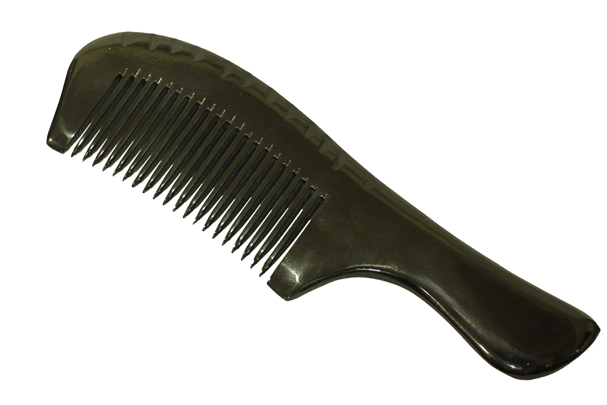 Customized High Quality Customized Handcrafted Natural  Horn Comb for Styling Hair  Made From Real Buffalo Horn From India,.
