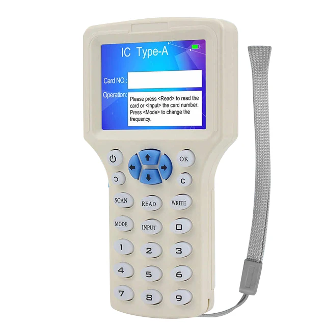 125khz 13.56mhz RFID Copy Encrypted NFC Smart ID/IC Card Reader Writer DEK 