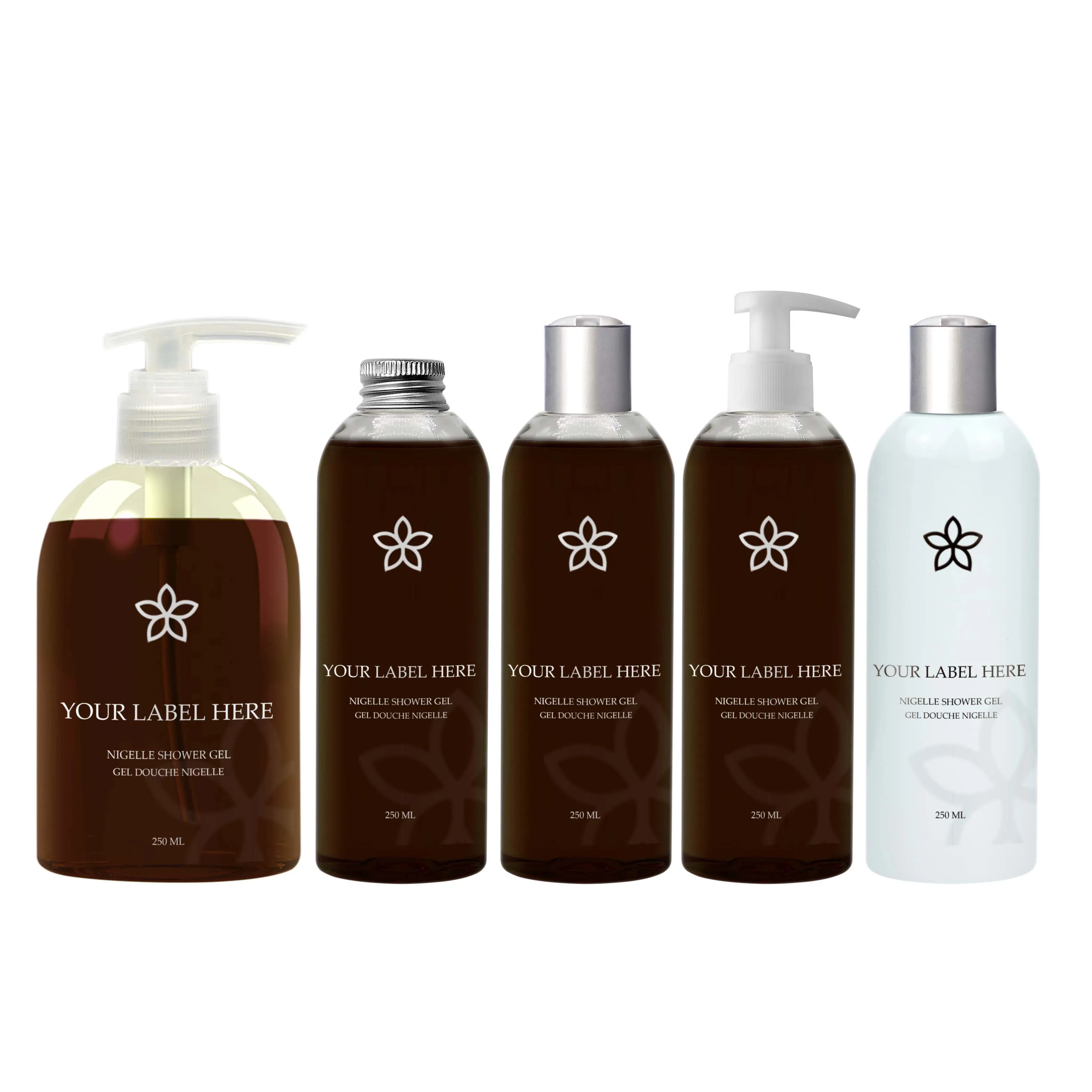 Оптовая продажа, 100% натуральное черное масло, гель для душа для мытья тела для мужчин в пластиковой бутылке, Премиум качество