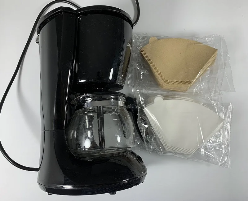 Конусная кофейная фильтровальная бумага для 2-4 человек размер 100 шт. экологически