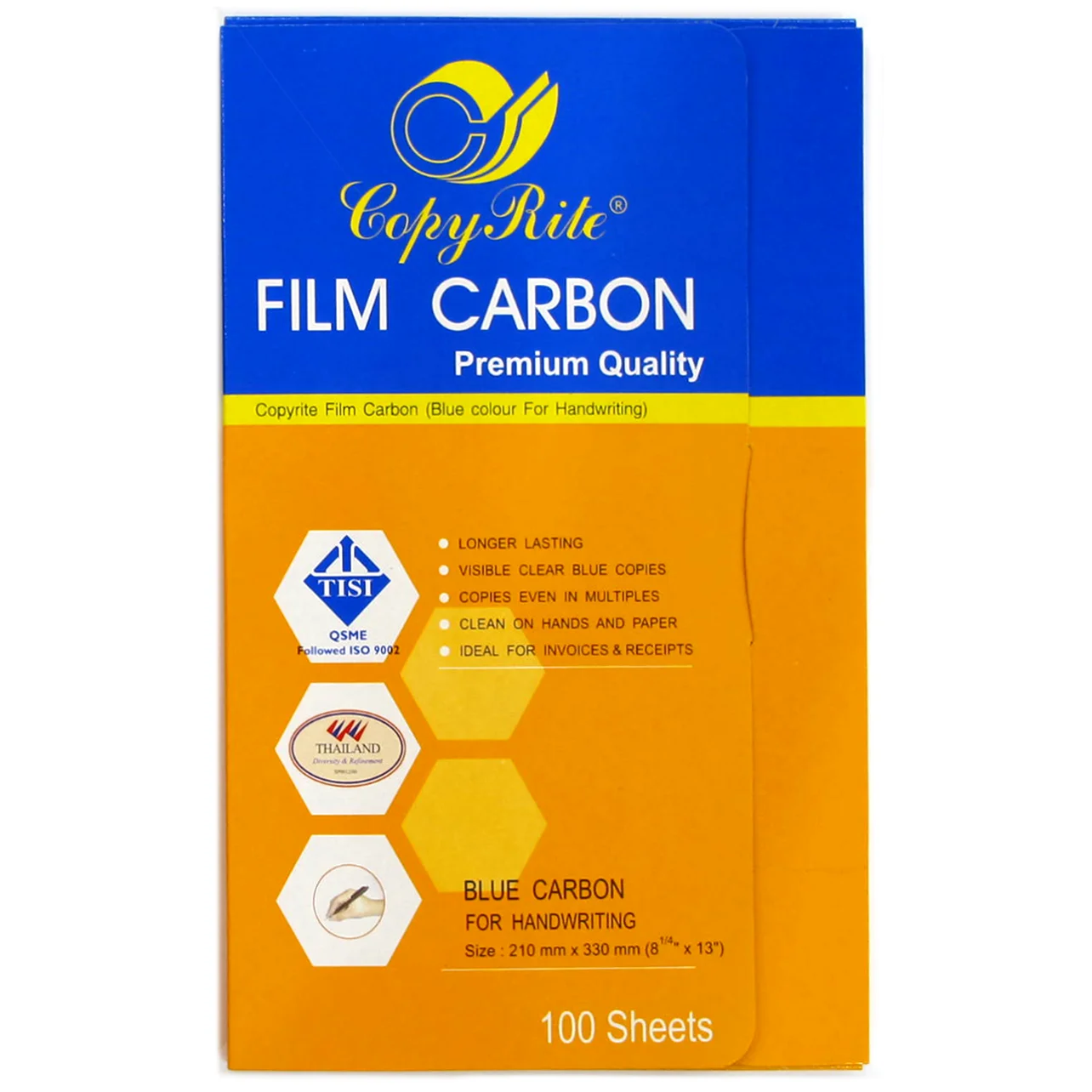 Film Carbon - Blue Color From Thailand for Invoices and Documents with Clear and Sharp Copies