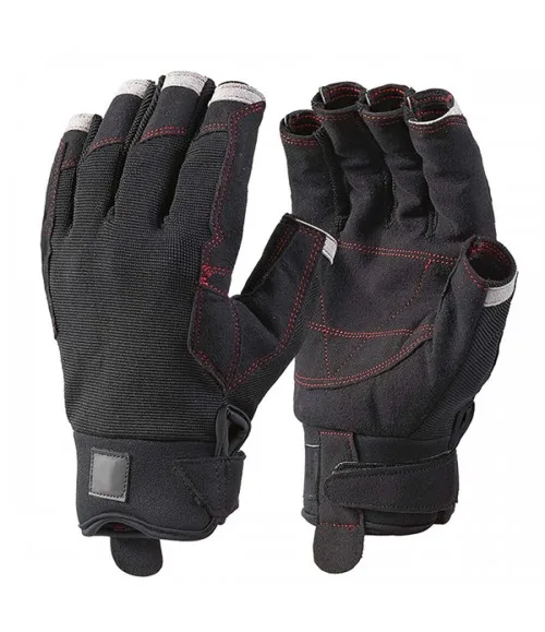 Synthetic Leather Men's Short Finger Sailing Gloves Sailing Gloves