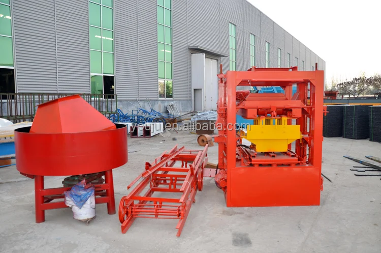 QT4-24 Interlocking Paving Brick Machine - Efficient & Durable