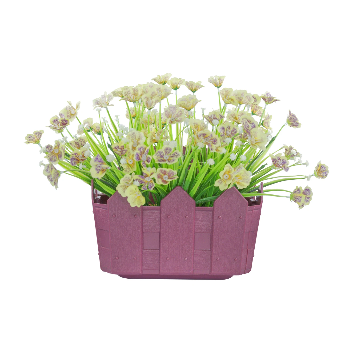 Пластиковый настенный горшок для растений, подвесной самополивающийся цветочный горшок, забор для сада, пластиковые кастрюли для растений, цвет под заказ