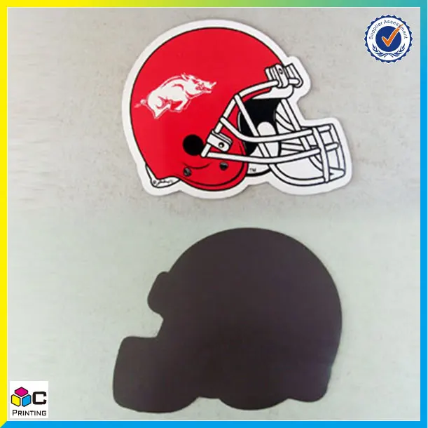 Custom fridge durable Cheap waterproof die cut vinyl magnetic stickers
