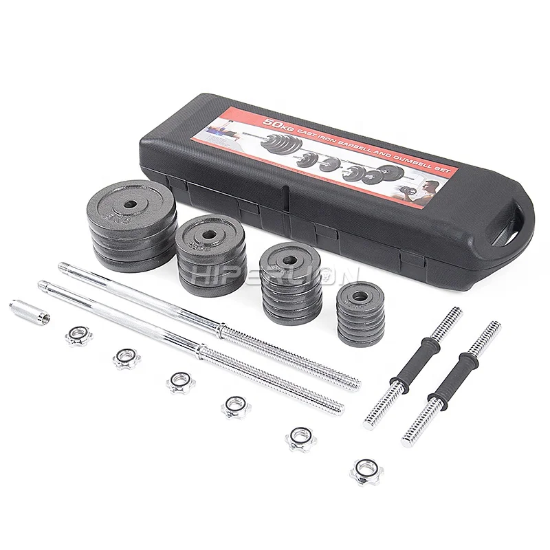 50 Kg Gym Kit Equipment Weights 50 Kg 20kg Gimnasio Musculation