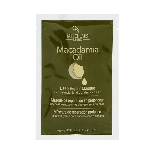 hair chemist macadamia oil deep repair masque 1 sachet,0.6 oz.
