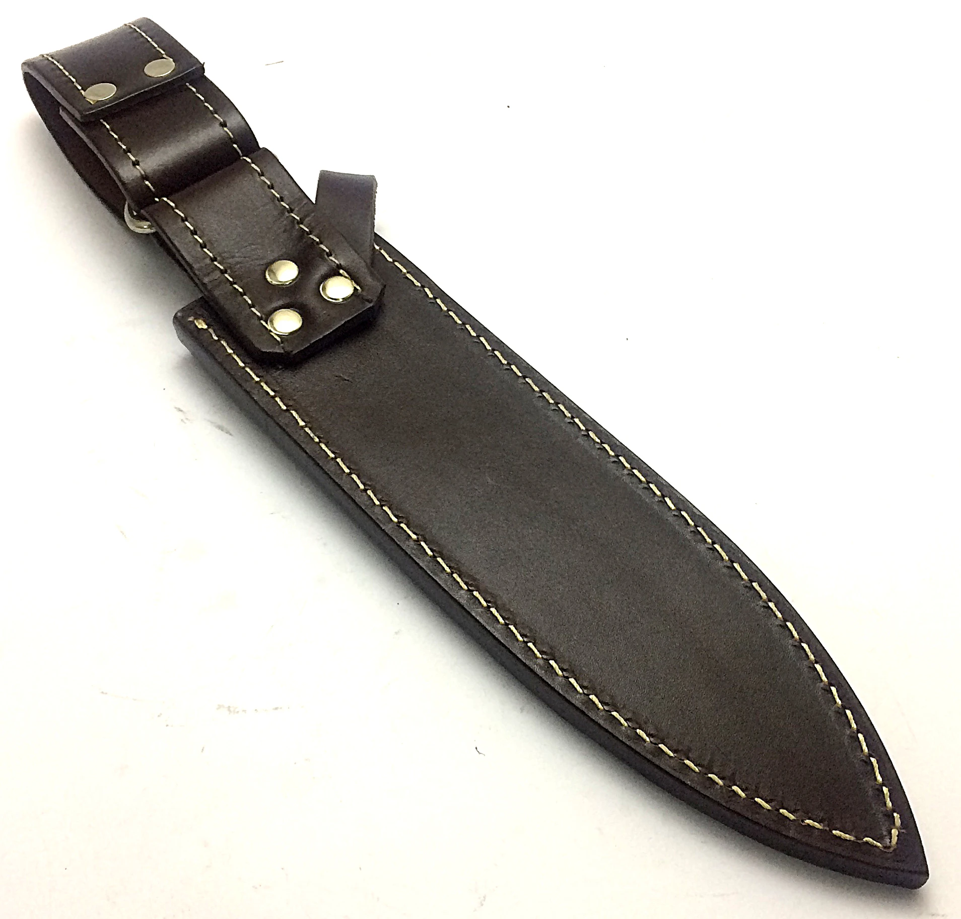 Trending Factory Product Rich Grain Leather Handmade Leather Sheath for Fixed Blade Dagger Knives