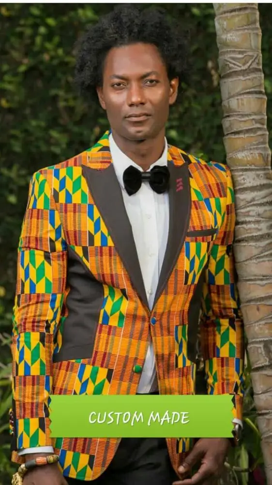 African Print Jacket,Ankara,Prom,Wedding Suit,Outfit,Kente Jacket Men's ...