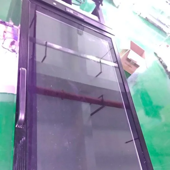 See Through Transparent Android Display Fridge Doors for Beer with LCD Advertising Displays