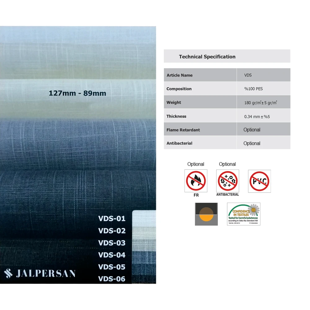 Manuel Sheer Hanas Vertical Sheer Fabric For Vertical Blinds Fabric