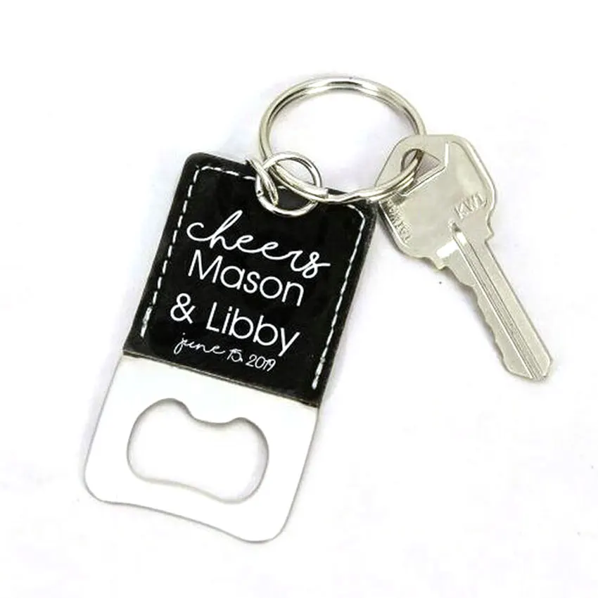 Металлический брелок с лазерной гравировкой и логотипом на заказ