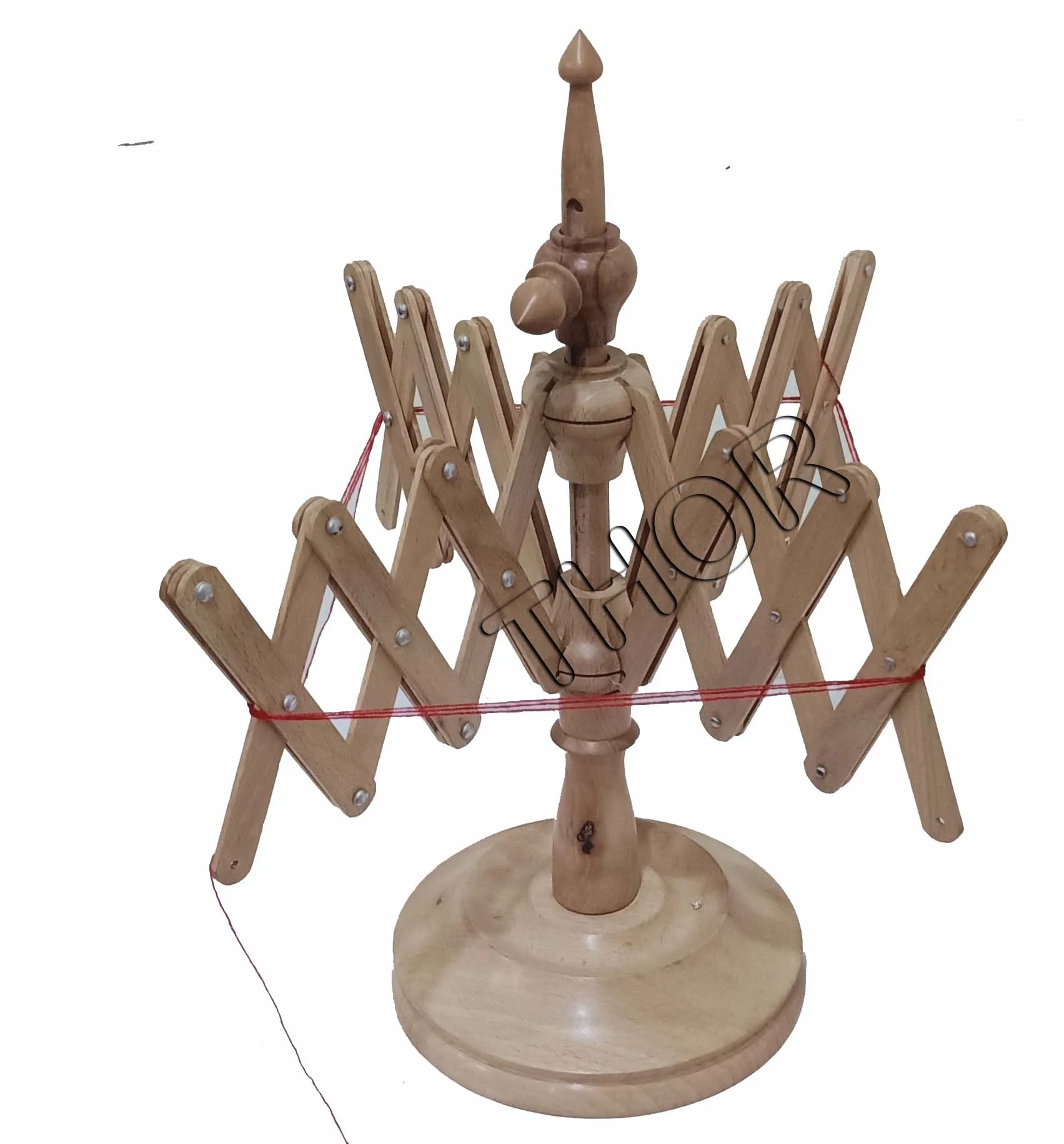 beech wood wool swift umbrella winder large size 17" to hold