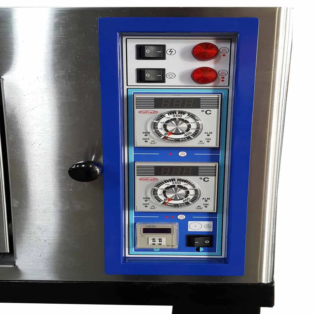 Одноуровневая печь для выпечки, электрическая/газовая печь, хлебобулочные машины, 1 стол, 2 лотка, Печь Для Выпечки Пиццы из Тайваня