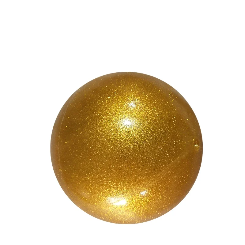 Оптовая продажа, гимнастический шар с блестками, цвет под заказ, 6 дюймов и 8 дюймов