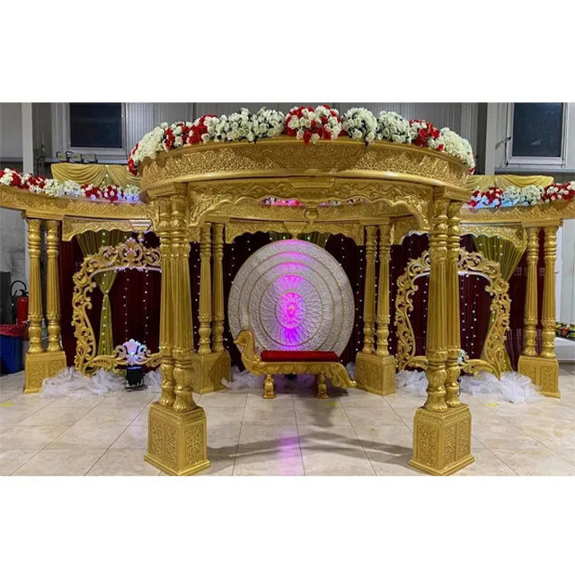 Golden Wedding Decoration Mandapam, Beagumpet