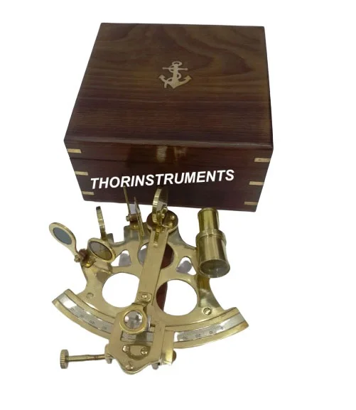 nautical sextant brass beautiful navigation gift