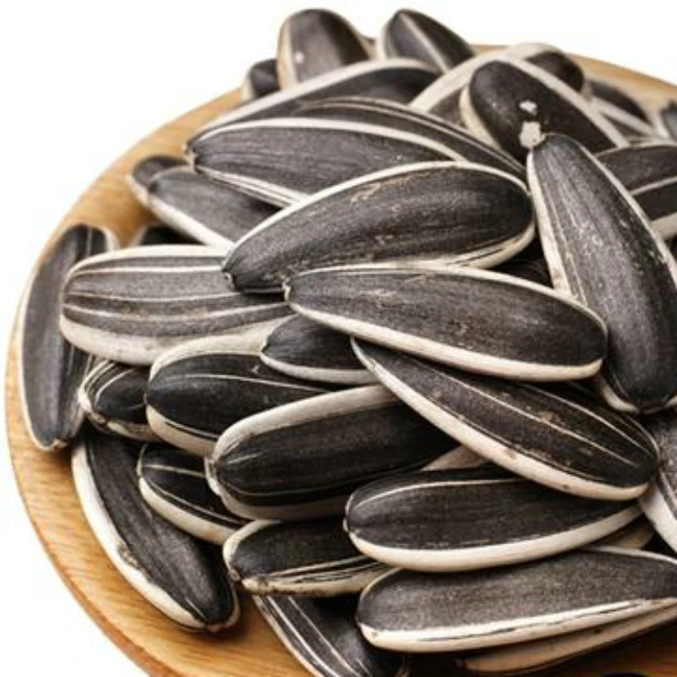 Органические жареные черные семена подсолнечника-Сделано в