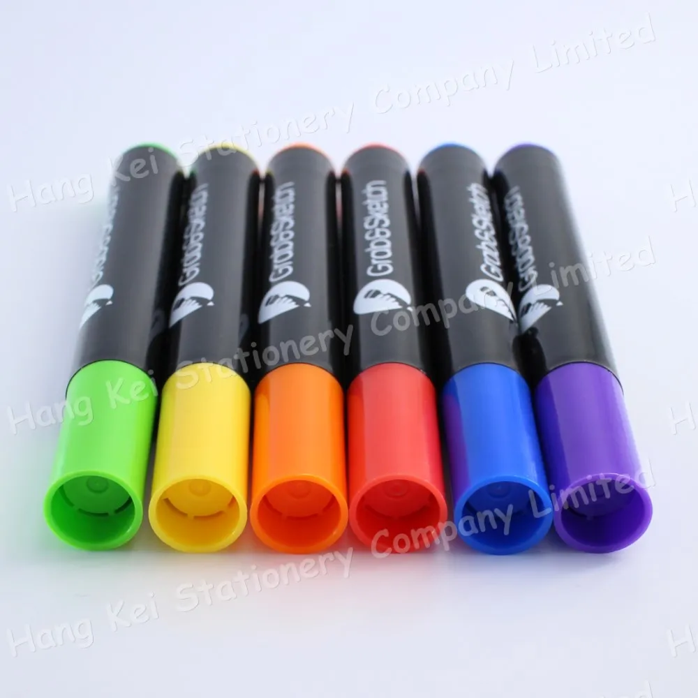 
Индивидуальный Логотип, акриловый перо, сухой стираемый маркер для белой доски 