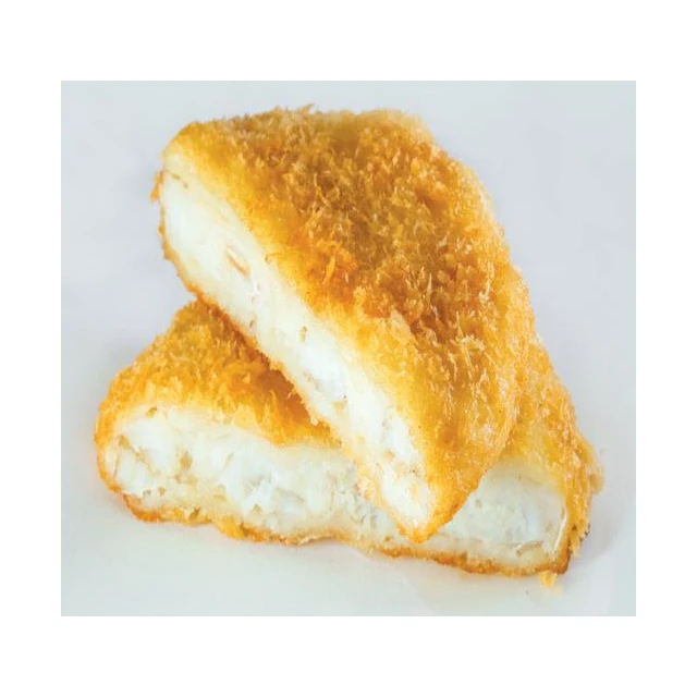 wholesale and good price ready to cook frozen breaded fish patty
