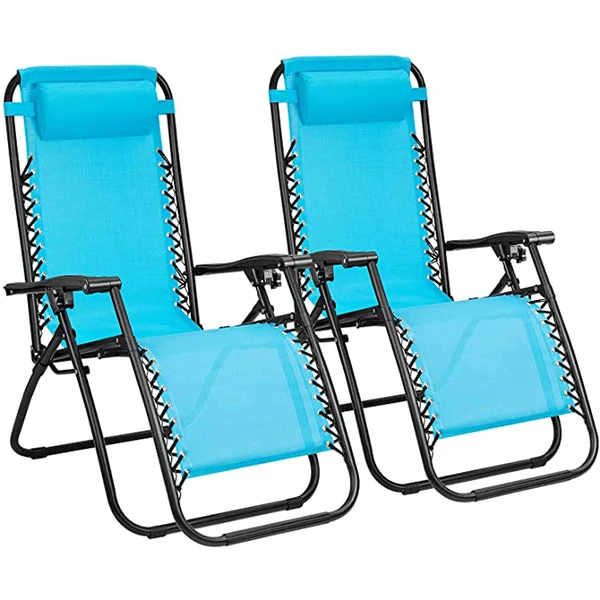 High Quality Kursi Santai Zero Gravity Recliner Sun Loungers
