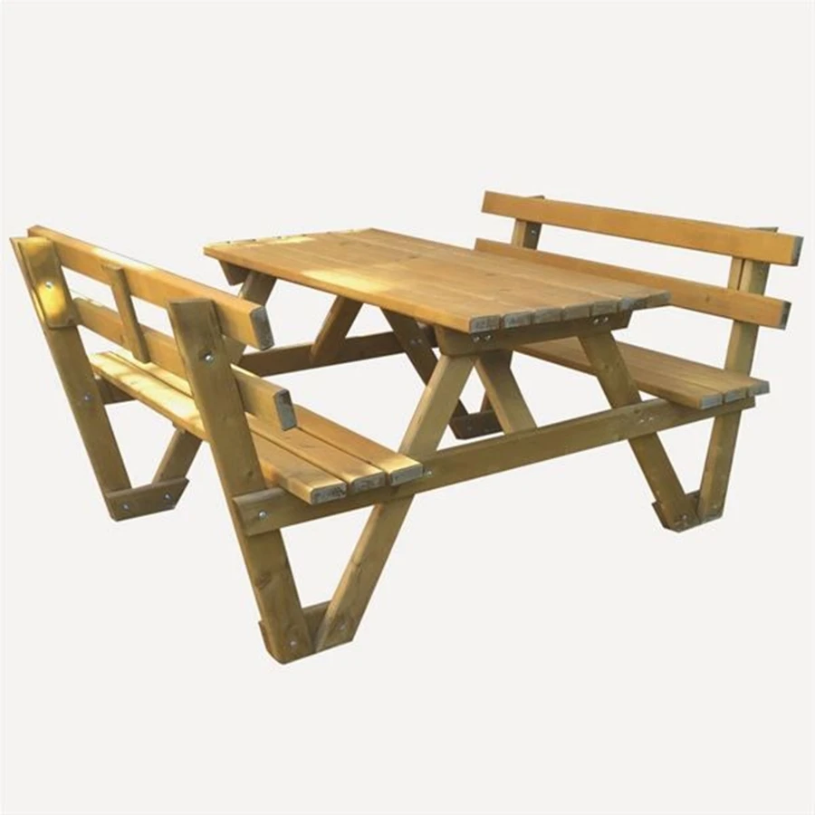 Wooden Picnic Table Aab903a High Quality Outdoor Solid Wood