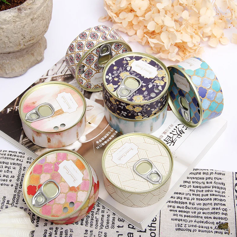 Wholesale Simple Tin Scented Soy Wax Candles - Travel Gift