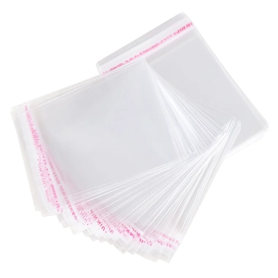 Plastic Opp Self Adhesive Bag Top Zip High Quality Resealable Wholesale ...