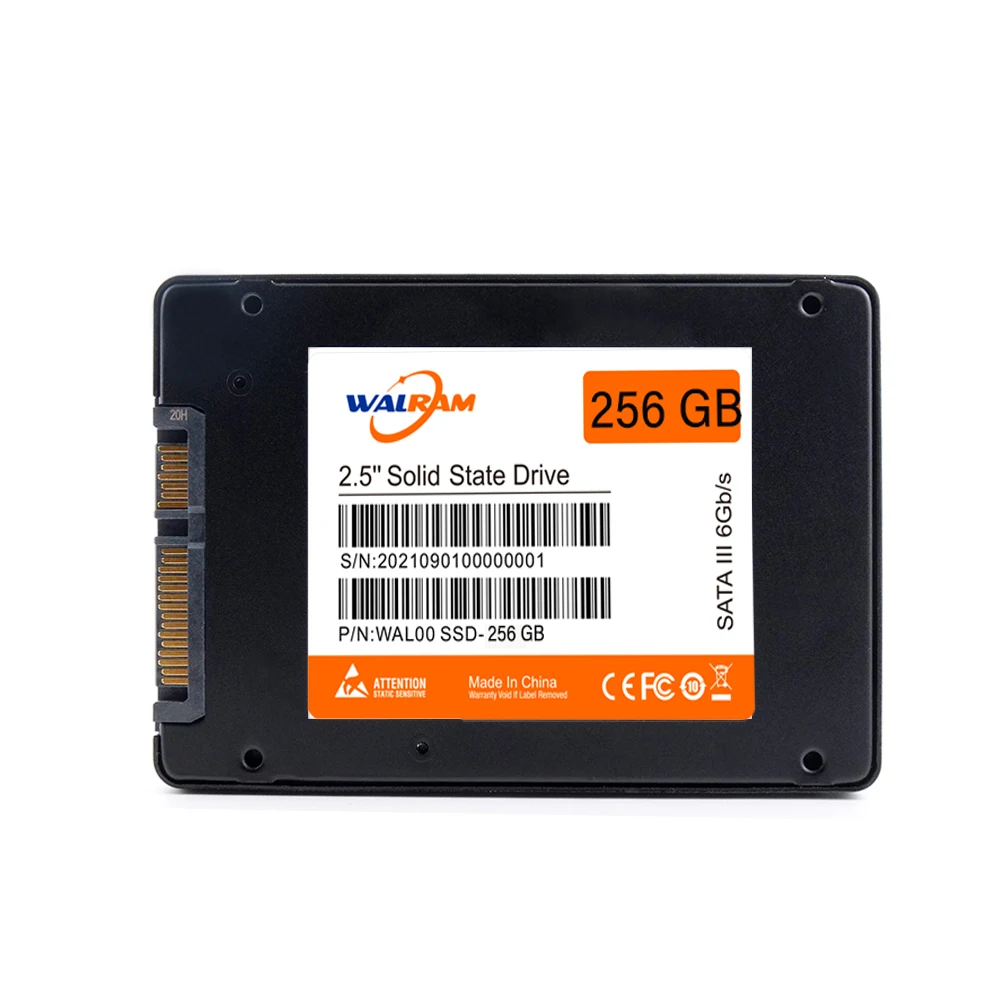 Walram 120 ГБ 128 ГБ 240 ГБ 256 ГБ 480 ГБ 512 г 960 ГБ 1 ТБ 2 ТБ Sata3 Внутренний твердотельный накопитель Жесткий диск SSD