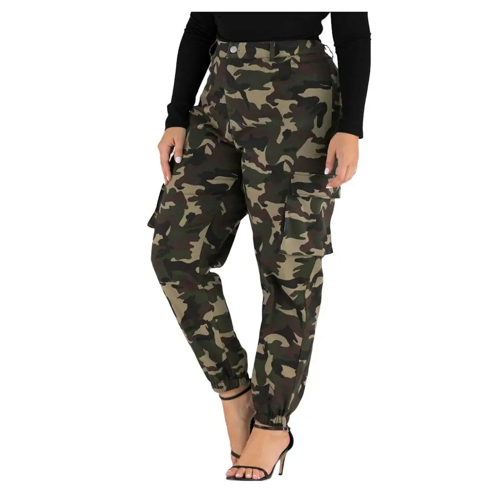 Amazon.com: Veryin Camo Cargo Pants for Women High Waisted Casual Y2k Pants  with Pockets Strap Teen Girls Relaxed Fit Streetwear : Clothing, Shoes &  Jewelry