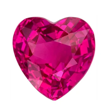 " 8mm Heart Cut Natural PINK TOURMALINE " Wholesale Price High Quality Faceted Loose Gemstone | NATURAL TOURMALINE |