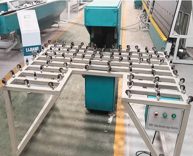 Manul Glass Edge Polishing Machine for  Removing Glass Sharp Edge Grinding Machine