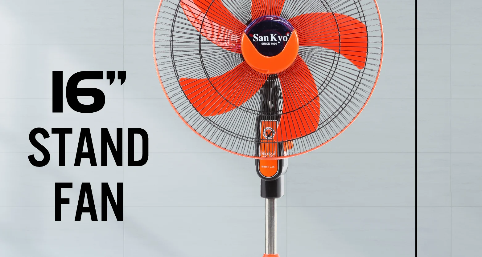 Hot Modern Design Best Wholesale Stand Fan Pedestal Fan 16 Inches 45w