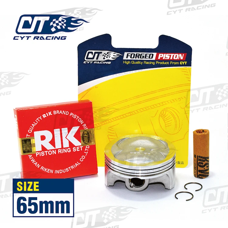 For SPARK 135 JUPITER MX Racing Piston 65MM Forged Piston for Motorcycle
