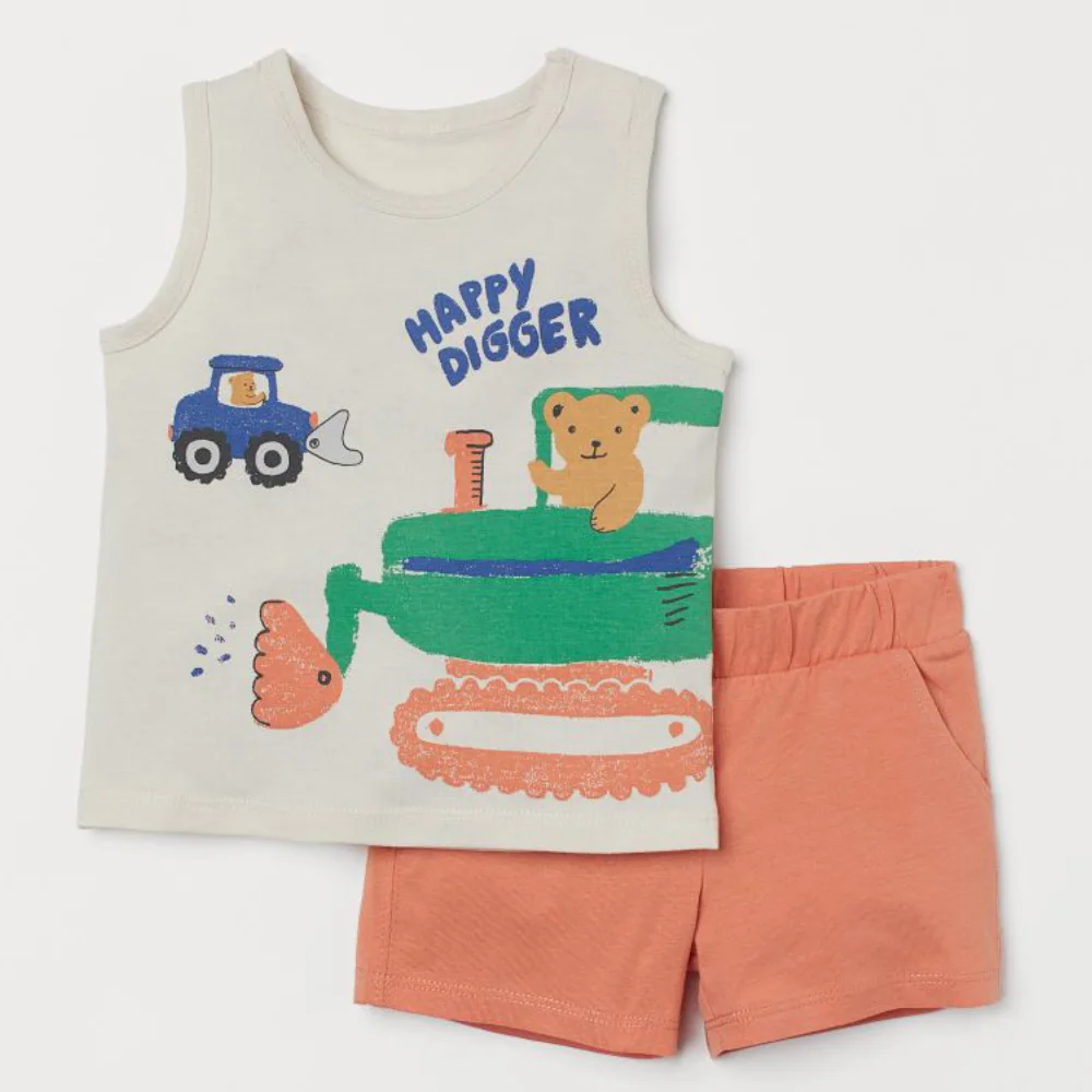 New Products 2021 Kids Clothes Children Tracksuits for Boys Casual Wear Baby Boys' Clothing Sets