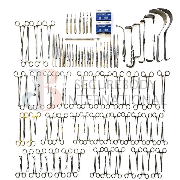 Laparotomy Surgical Instruments Set Of 108 Pieces /abdominal Surgery ...