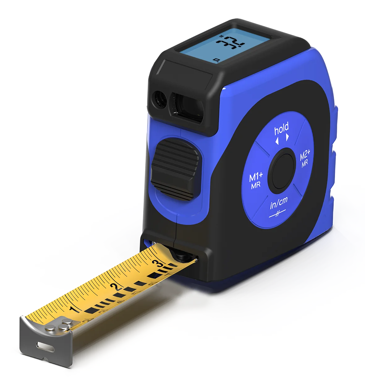 Custom Logo 3 In 1 Volume And Area Measuring Smart Waterproof Circular