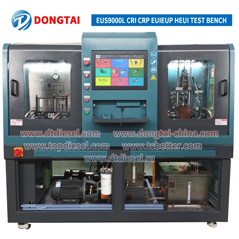 Испытательный стенд с общей топливной магистралью EUS9000L и коробкой