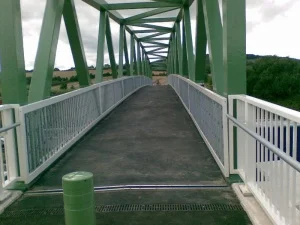Prefabricated Galvanized Steel Structure Pipe Truss Construction for Pedestrian Bridge and Footbridge