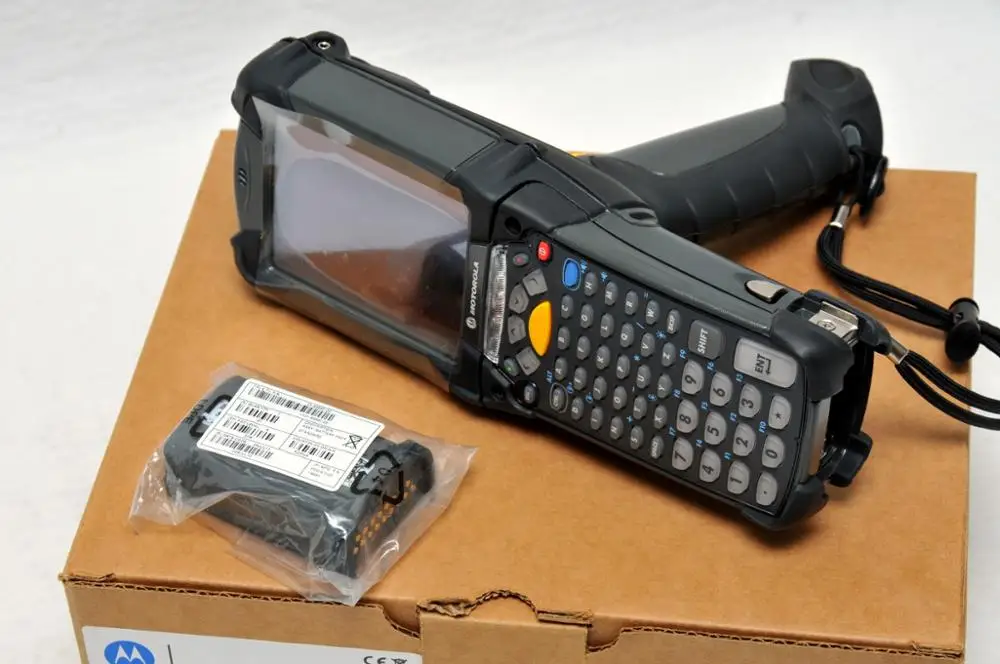 Hot Selling MC9190-G Handheld Computer PDA Win CE 6.0 Gun Version Rugged Barcode Scanner for Industrial Data Collection Used