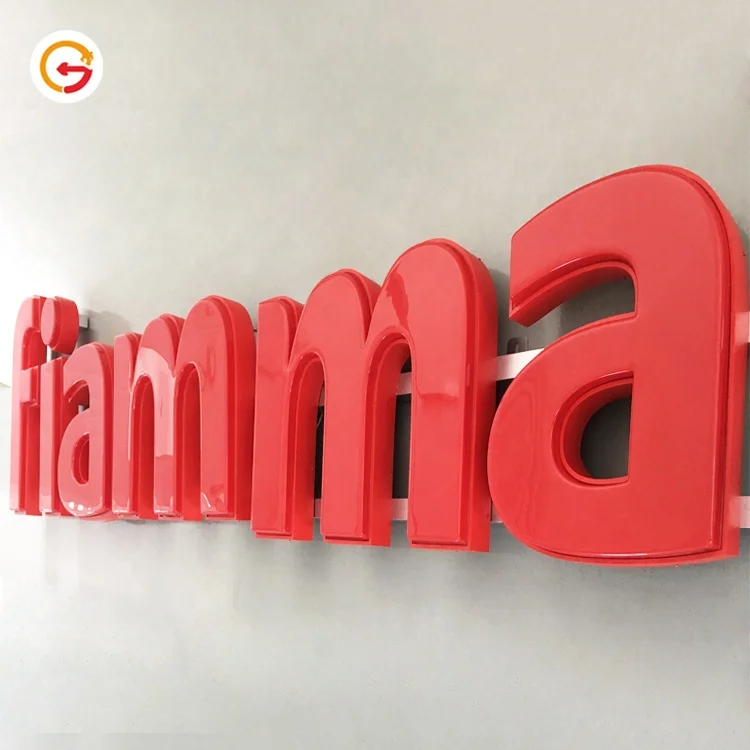 JAGUARSIGN Customized Luminous Vacuum Letters 3D Plastic Sign Board Designs for Shops Outdoor Sign Letreros Manufacturer